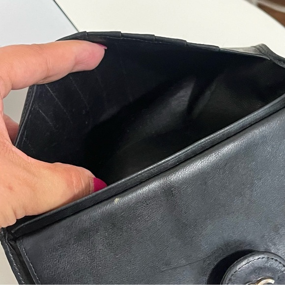 Chanel Vintage Black Quilted Lambskin Leather Wallet and Chanel Shopping Bag - Picture 10 of 15